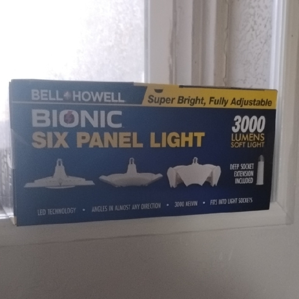Bionic Six Panel Light - White - Picture 2 of 2